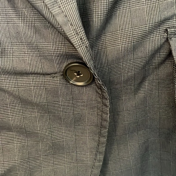 Banana Republic Dark Blue Blazer Jacket Size 4 - Picture 7 of 13